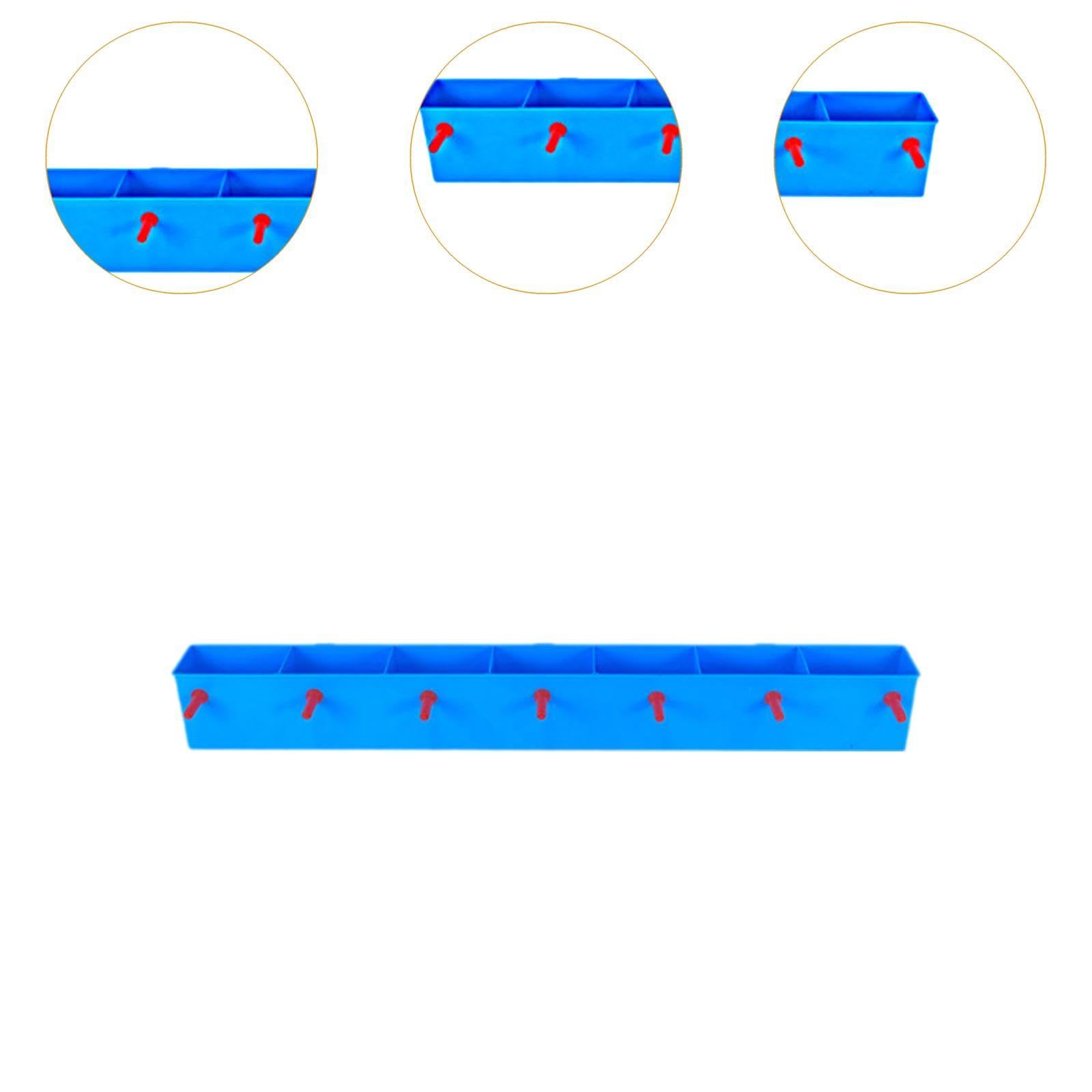 Feeder para Granja Alimentación de Terneros Recipiente para Leche Alimentación por Pezón Fabricado Silicona Adecuado para Cría de a, 7 Cabeza