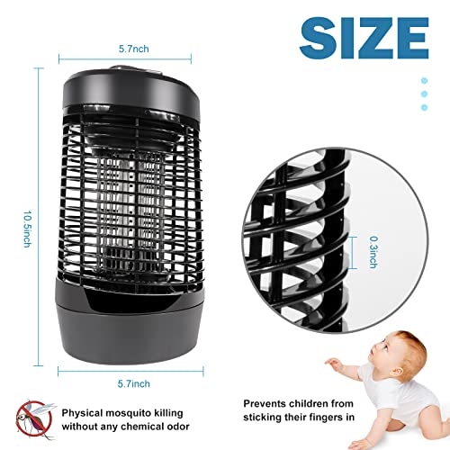 Hodiax Hang N Zap! Electric Bug Zapper 9W Powerful Insect Killer For Moth, Wasp, Fly, Mosquito Zapper Insect Catcher For Bedroom, Kitchen, Office, Backyard #TOP1