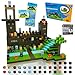 Produktbild Spiele Kontor Magnetische Bausteine Ritterburg - 150 Stück Magnetbausteine | Kinderspielzeug für Jungen und Mädchen | Kreatives Magnetspiel | Spielzeug ab 3 Jahre