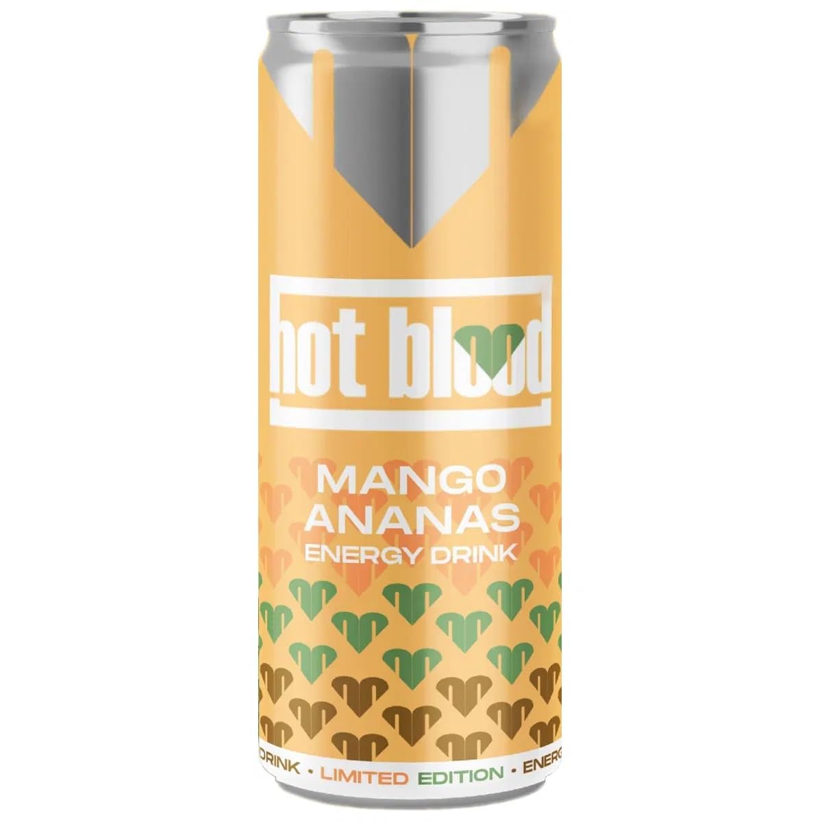 Hot Blood Mango Ananas Energy Drink 24x 250ml