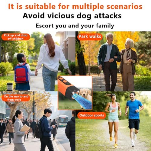 Anti Bell Gerät Hunde,Ultraschall Hundeabwehr,Wiederaufladbar Antibell Ultraschall Gerät,Hunde Bellen Stoppen,Schonendes Ultraschall Hundegebell mit 3 Einstellbaren Frequenzen LED-Taschenlampe