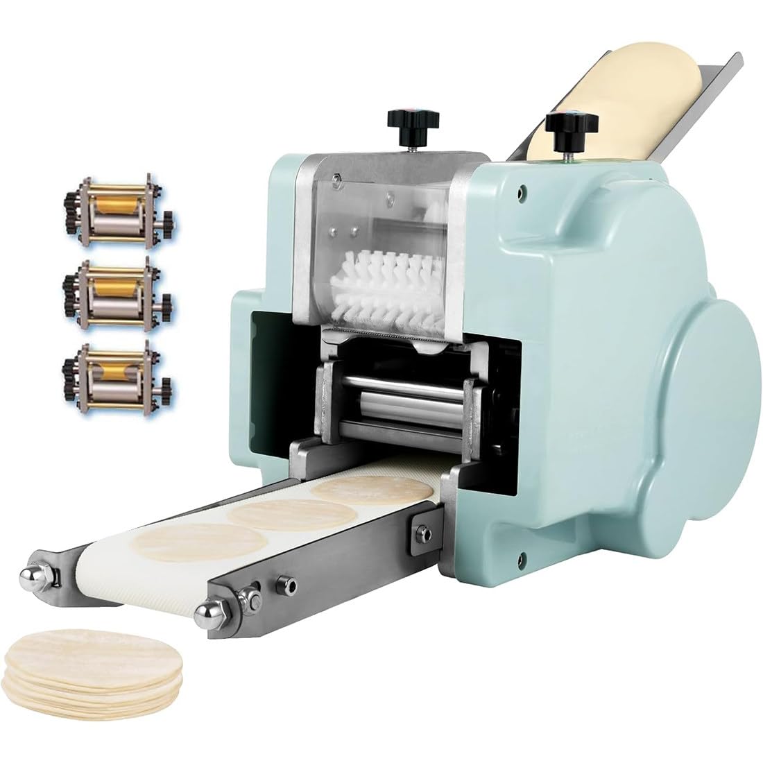 Laminoir électrique automatique pour pâte à raviolis 220 V 120 W