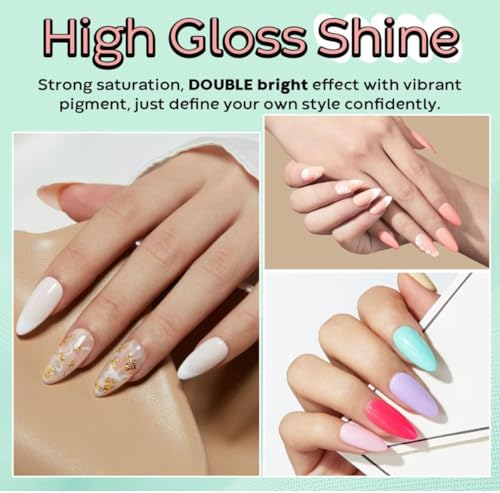 Image of Bolt Bee Gel polish Nail Lacquer | Glossy Gel Finish | Rich Pigmentation | Chip Free | Quick Drying Formula | Long Lasting Nail Polish for Women 15ml set