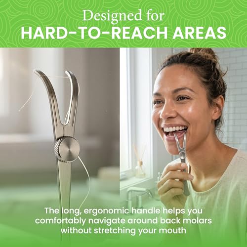 Dental Lace Stainless Steel Flosser