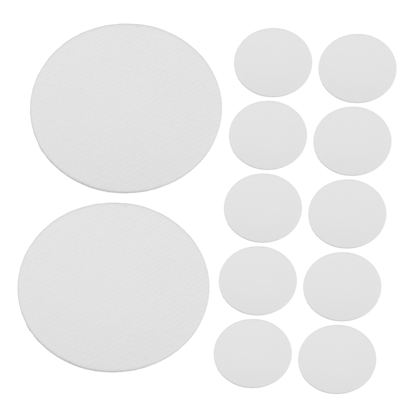 SEWACC 40pcs Kiln Fiber Paper: 2mm Thick Microwave-Safe Insulation Sheet for Glass Fusing Metal Clay Projects - Heatproof Furnace Gasket Material