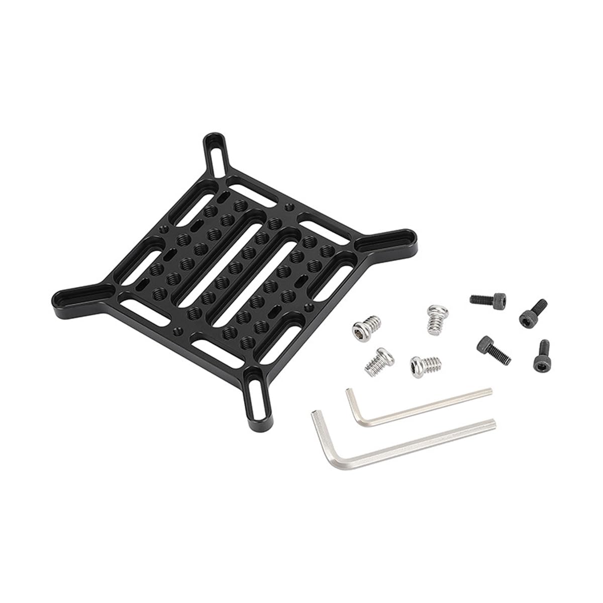 Huba Multifunctional Cheese Plate with 75 X 75 Mm and 100 X 100 Mm VESA Mount Holder – 3290