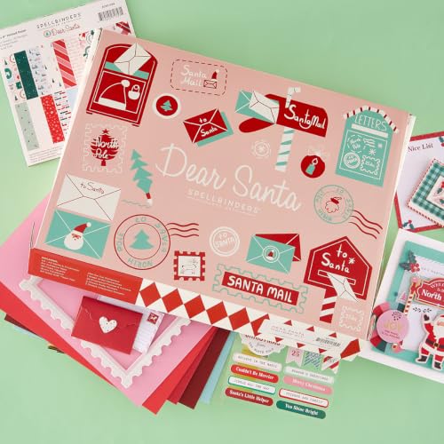 Dear Santa 2026 kit de vacaciones para decorar tu álbum de recortes familiar
