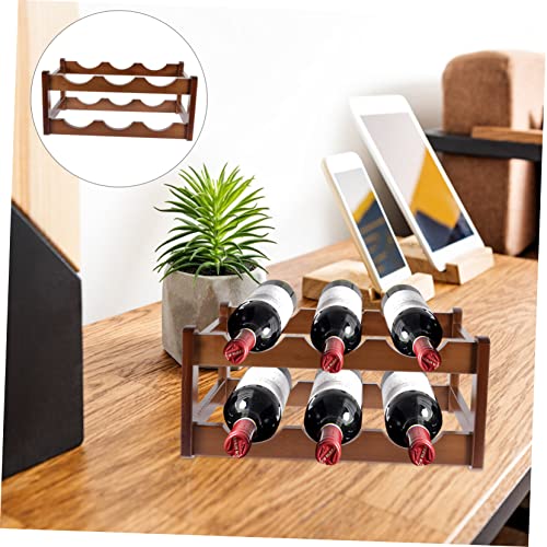 Soporte para botellas de vino PRETYZOOM miniatura 5