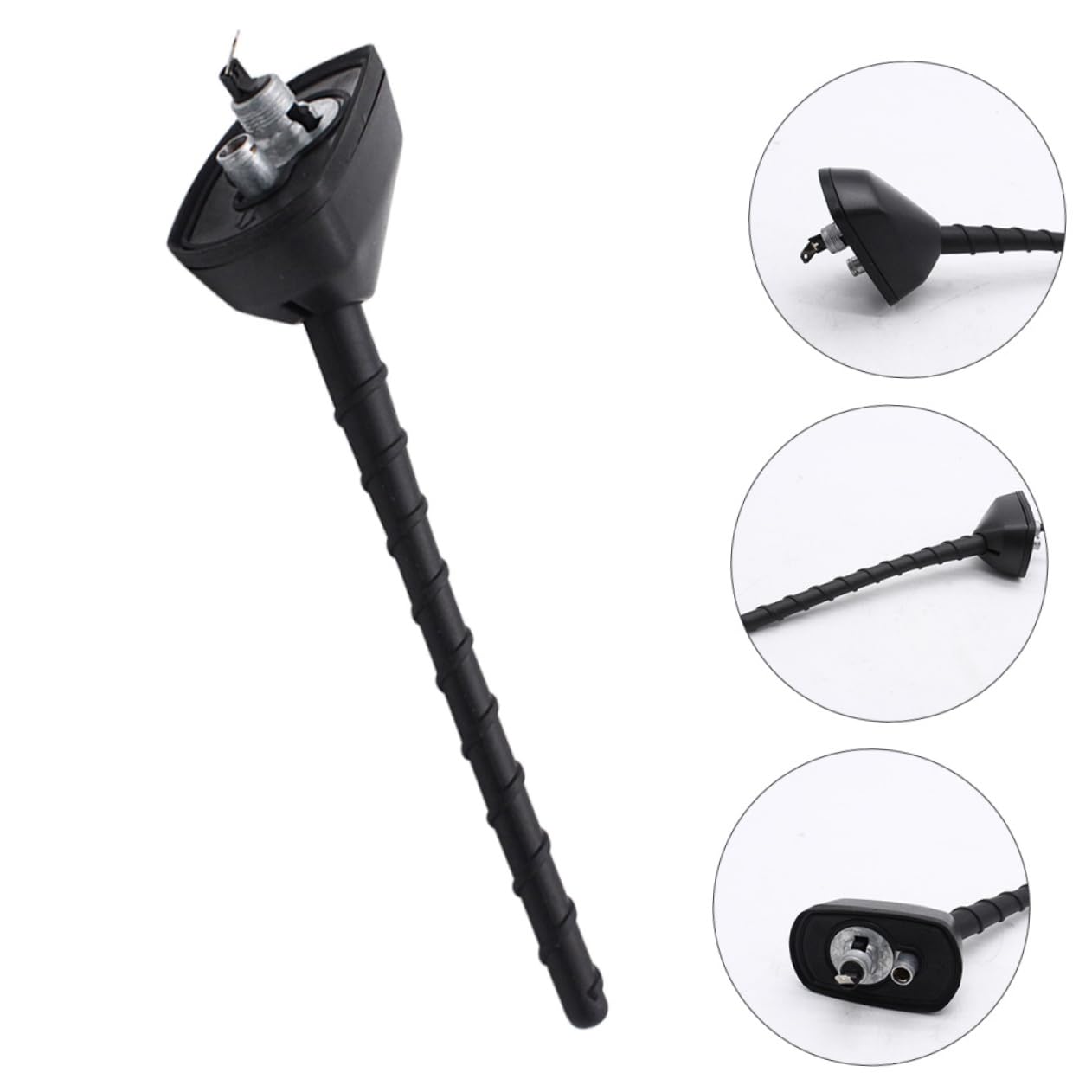 DOITOOL Antena Modificada para Coche Unidad Duradera y Sencilla para Decoración De Techo Vehículos Modelo 2009-2014