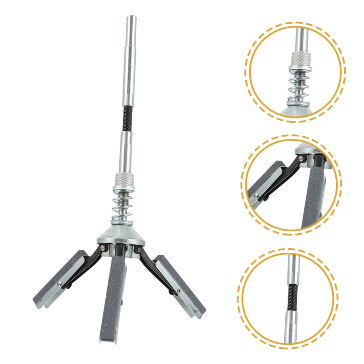 KICHOUSE 3pcs Car Maintenance Tool Brake Cylinder Hone 19mm-64mm Diameter Range Engine Bore Honing Kit