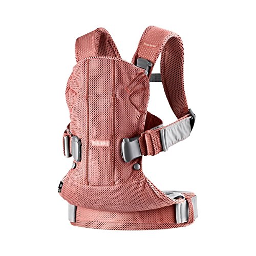 Babybjorn One Air babydrager vintage roze mesh model 2018 - Image 3