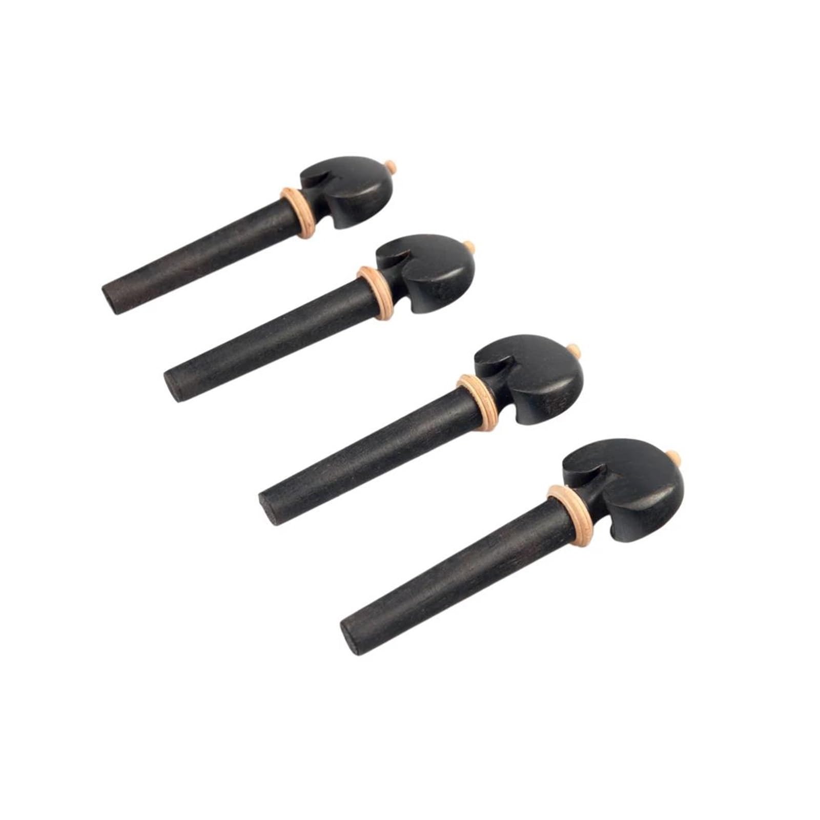 accessori violino 5 pezzi in fibra di carbonio per violino coda per violino con regolatori accordatori fini per 4/4