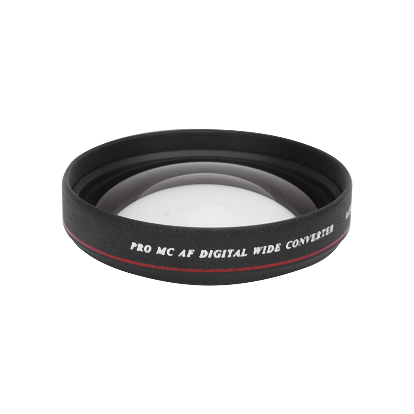 Lente Gran Angular Adaptador Gran Angular de 62 Mm Vidrio de Aluminio Lente Gran Angular Ultradelgada 62 Mm 0.45X para Cámaras y Videocámaras Lente Gran Angular de 62 Mm