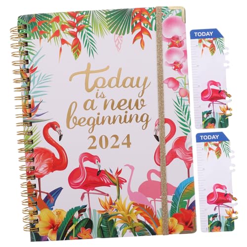 WEKADRIN 年活頁線圈記事 スケジュール帳 週間プランナー やることリスト付き 学習カレンダー 教師用プランニングノート 実用的な予約管理