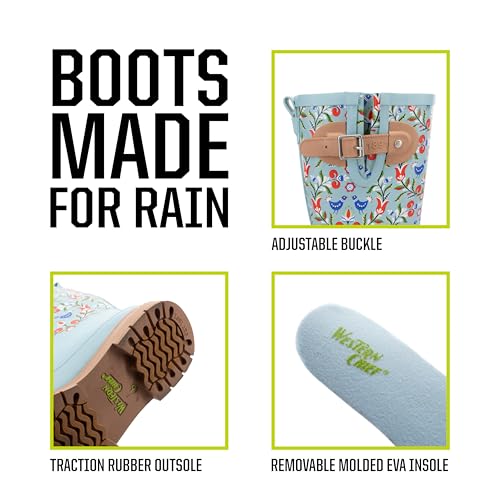Image of Western Chief Women's Tall Waterproof Rain Boot Outdoor Garden Shoes