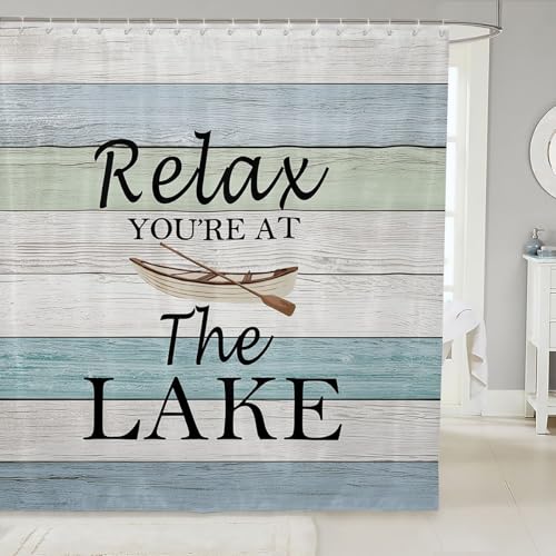 Lake Shower Curtain Sets Full The Lake House Decor for