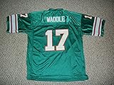 Jaylen Waddle Jersey #17 Miami Custom Stitched Teal Football Various Sizes New No Brand/Logos GENERIC Size M