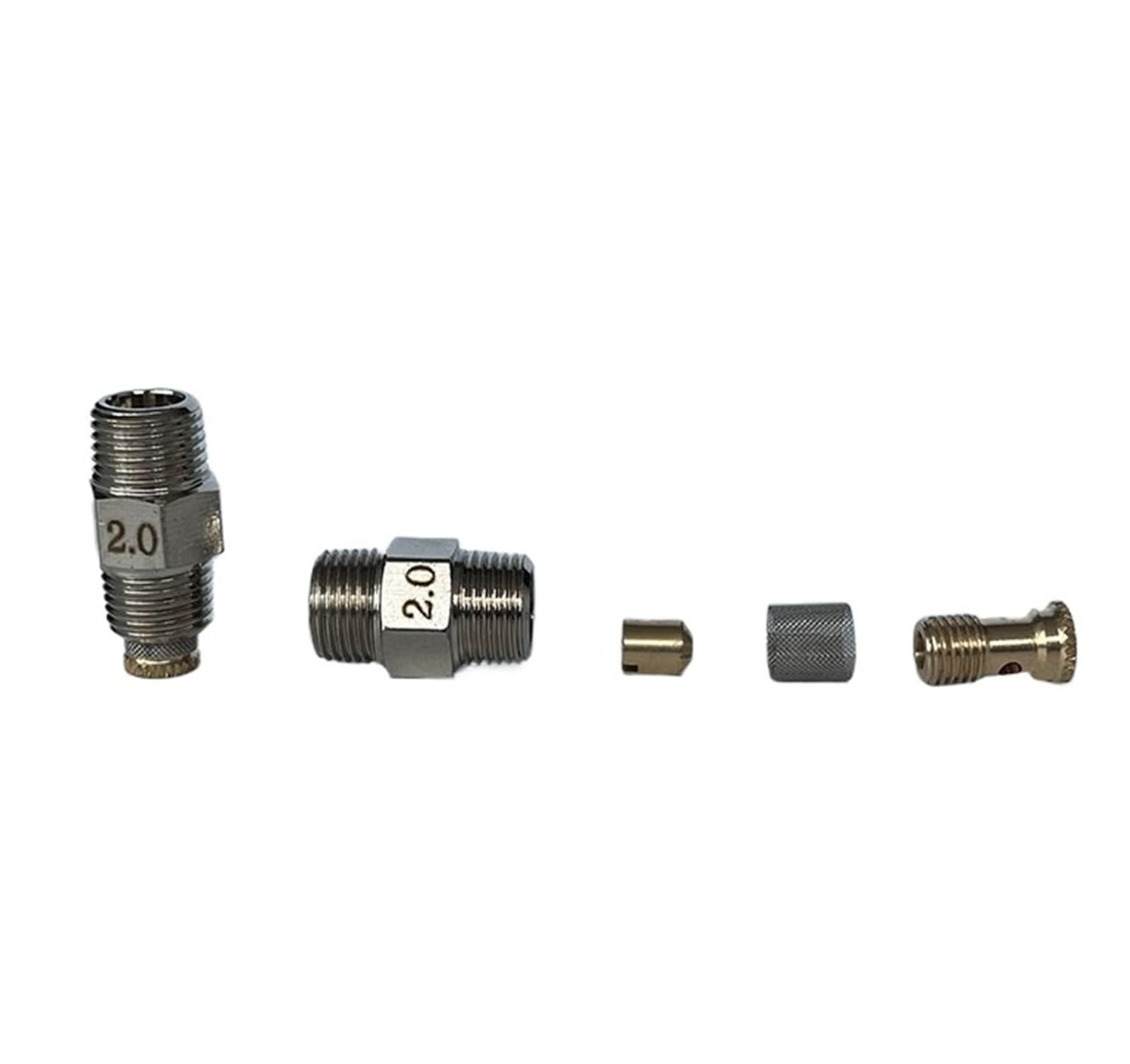 Ugello di iniezione for iniettore ipersonico, getto di spruzzo potenziato 1/8 NPT 60 gradi(Size 0.5)