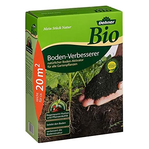 Dehner Bio Bodenverbesserer, für alle Gartenpflanzen, 4 kg, für ca. 20 qm Cover