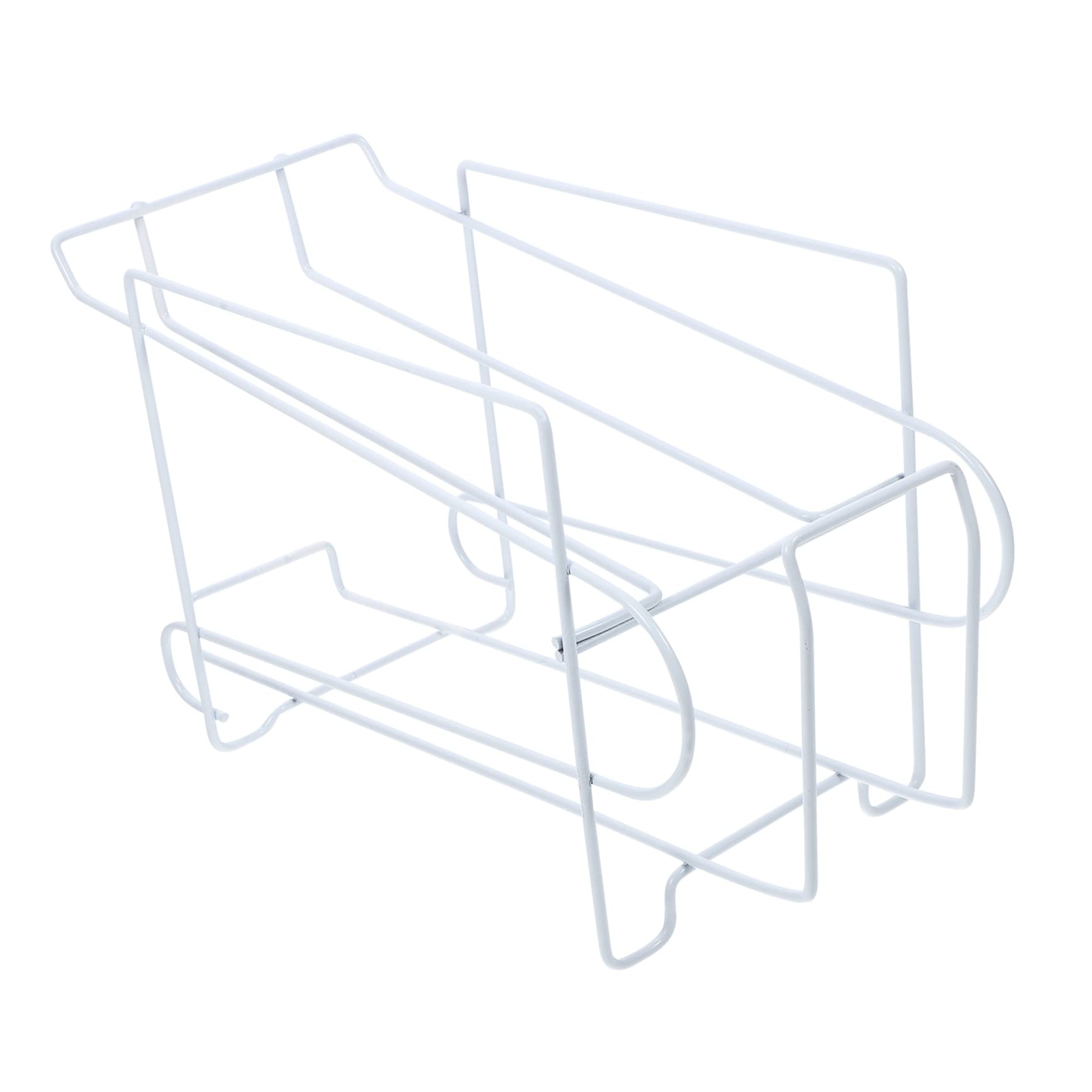 Unomor 1pc Iron Kitchen Beer Rack Soda Can Storage Holder Portable Shelf Organizer for Home Store Fridge Sturdy 10 Can Capacity