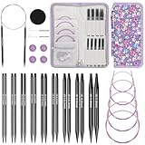 Katech Interchangeable Knitting Needles Set...