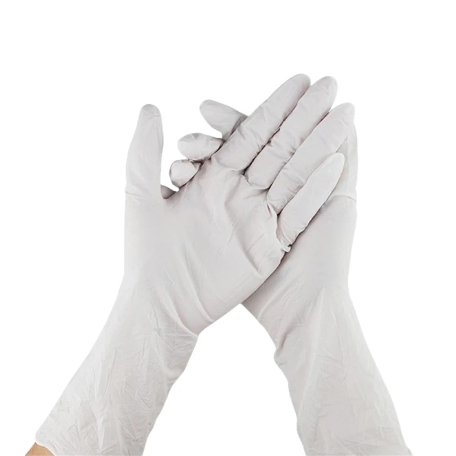 Genérico Guantes purificados disponibles del nitrilo de 12 pulgadas, libres de polvo for el sitio limpio y los ambientes controlados(M)
