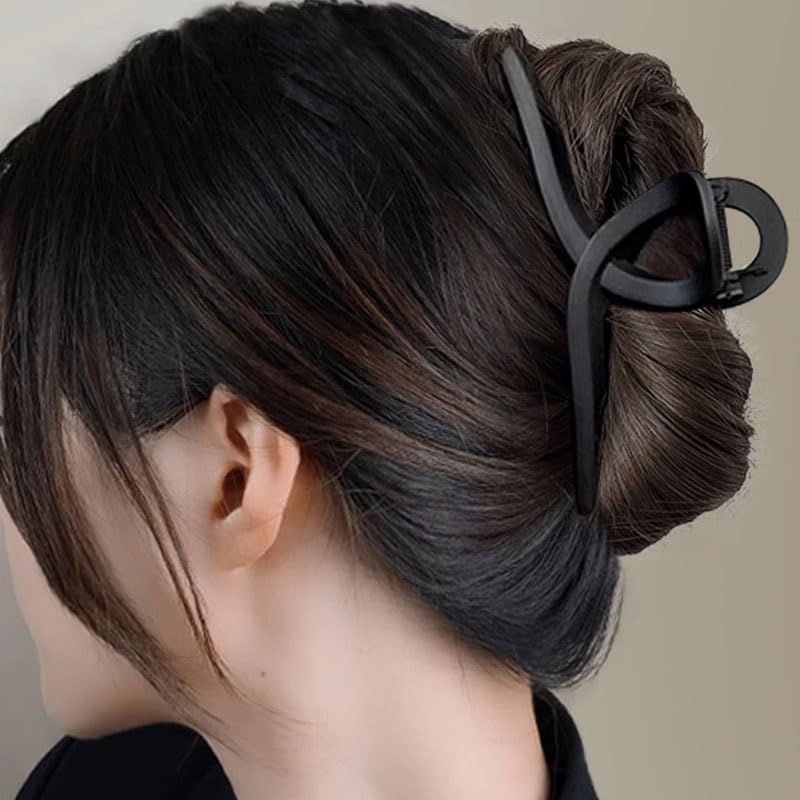 Amazon.co.jp: ヘアクリップ 髪飾り 髪留め Lサイズ 13CM 大きめ 