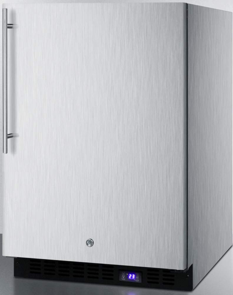 Summit Spff51oscsshv Outdoor Undercounter Freezer, Stainless Steel on Fridge.com - View 2