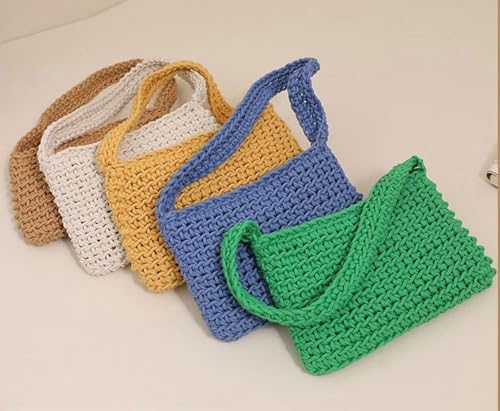 Bolso Tote de Playa para Mujer en Algodón Crochet miniatura 4