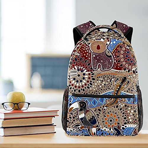 Sac à dos imprimé nuages multicolore aux finitions soignées pour adulte