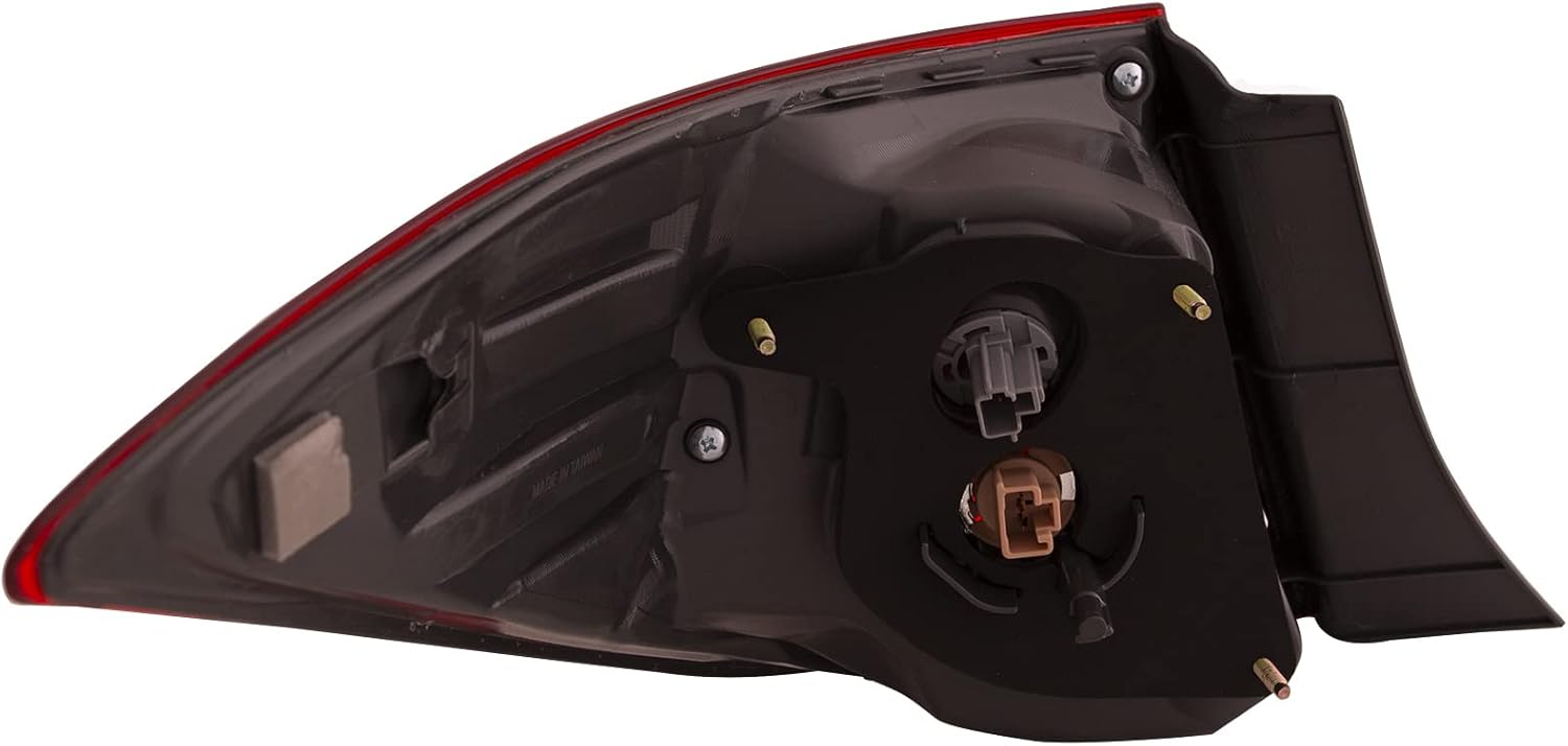 HEADLIGHTSDEPOT Outer Body Tail Light LED Left Driver Compatible with 2017-2019 Toyota Corolla SE XLE XSE/50th Special Edition