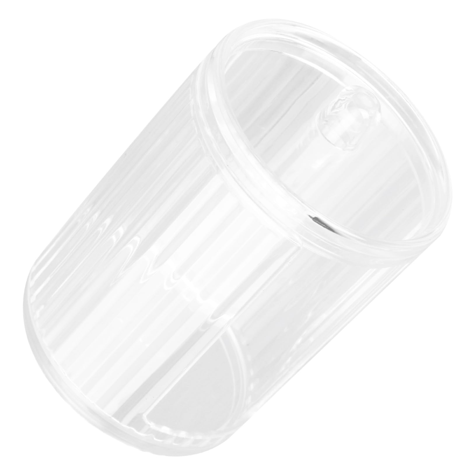 WOONEKY 1pc Clear Organizer Bins Plastic Toothpick Dispenser for Home Dispenser Detachable Pan Handle