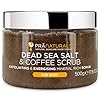 PraNaturals Dode Zeezout & Koffie Bodyscrub 500g – Natuurlijke Formule, Exfoliërend, Voedend & Hydraterend, Gemaakt met…