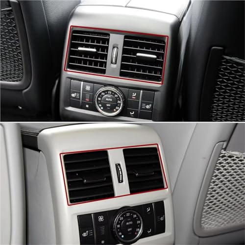 Ventilación consola central trasera W166 2012-2015 compatible con Benz GL rejilla CA 5