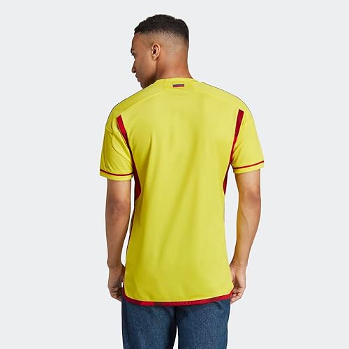 Miniatura 4 de adidas Colombia 22 Away - Camiseta auténtica para hombre, color rojo, talla 2XL, Team Power Red 2