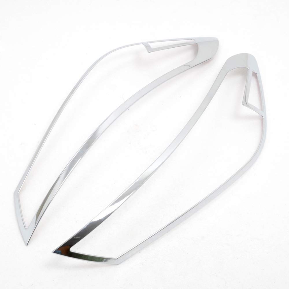 Kadore ABS Chrome Front Headlight Cover Trim Bezel for Hyundai Tucson 2016 2017 2018 Car Accessories 2PCS/Set