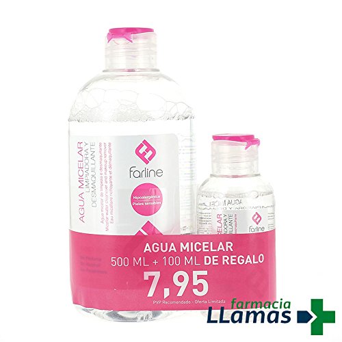 Confezione acqua micellare Farline 500 ml + regalo 100 ml