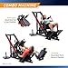 Imagen de Marcy Máquina Leg Press & Squat para Gimnasio en Casa Entrenamiento Piernas Completo con Sistema de Seguridad Estructura Resistente Prnsa de Piernas y Sentadilla Equipo Compacto Carga Máxima 270 kg