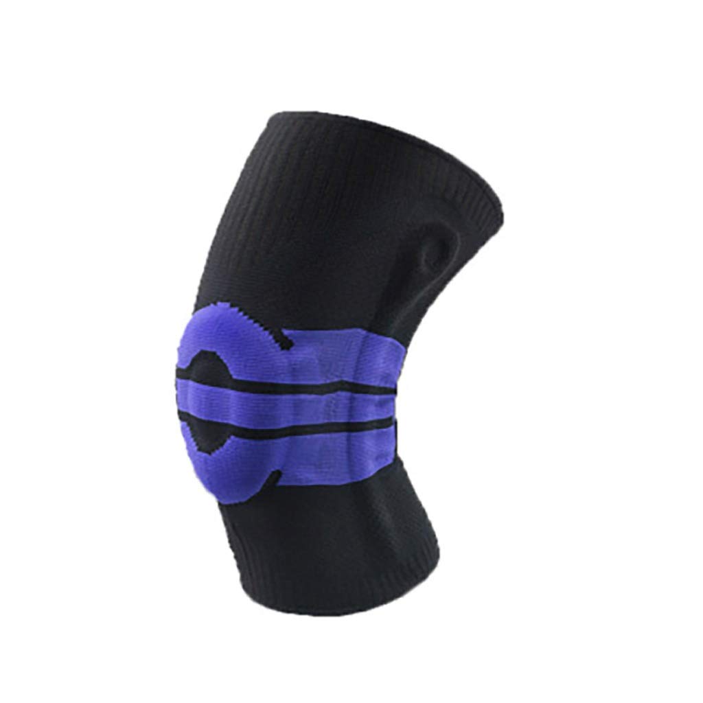 Rodilleras Deportivas Antideslizantes con Soporte (1 par), de Alta Elasticidad, Ajustables, para Baloncesto y Voleibol. Protector de Seguridad para rótula.