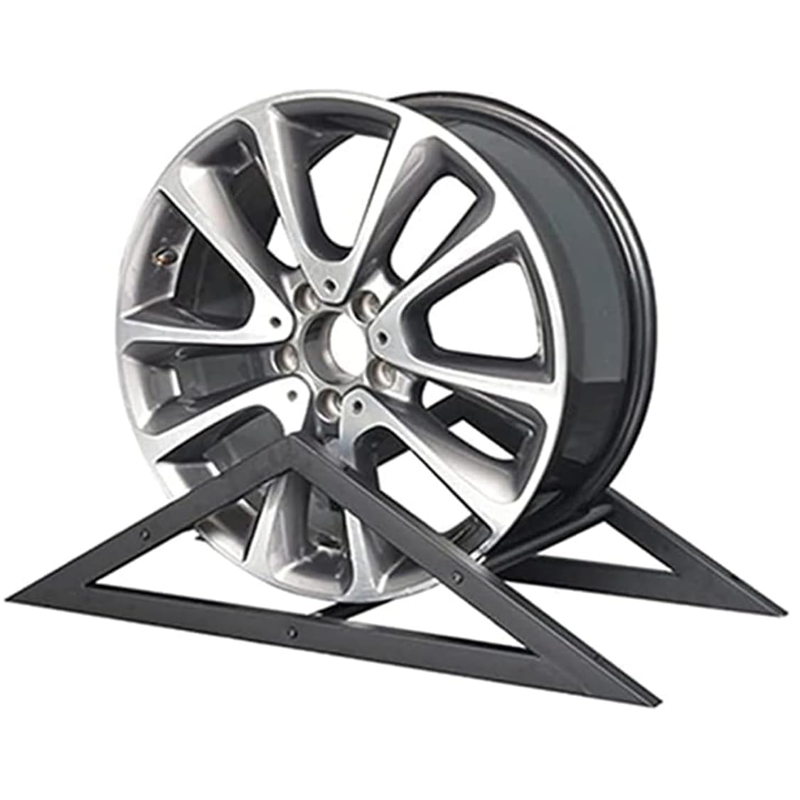 CHUOZI Tire Rack for Garage - Steel Wheel Rim Holder for Display & Storage, Organizer for Spare Tires