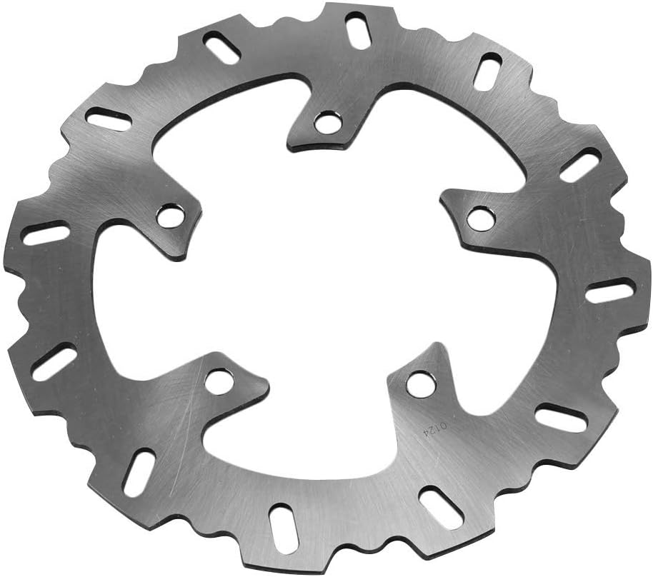 Cnfang4 1PC Motorcycle Rear Brake Disc Rotor Replacement for Yamaha FZ6 600 2004-2008 / MT03 660 2006-2011 / FZ1 for Fazer 1000 2006-2012