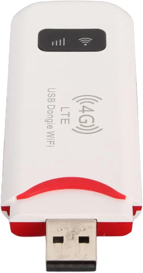 Modem USB 4G LTE, Roteador Portátil Com Slot para Cartão SIM, Alta Velocidade de 150 Mbps a Jusante de Hotspot de Viagem Mini Roteador, até 10 Usuários Dispositivos USB Fonte de