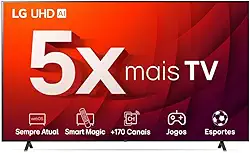 Smart TV LG 65" 4K UHD ThinQ AI 65UR8750PSA