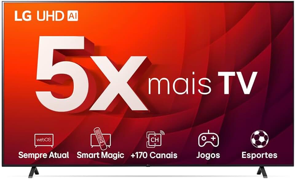 Smart TV LG 65" 4K UHD ThinQ AI 65UR8750PSA