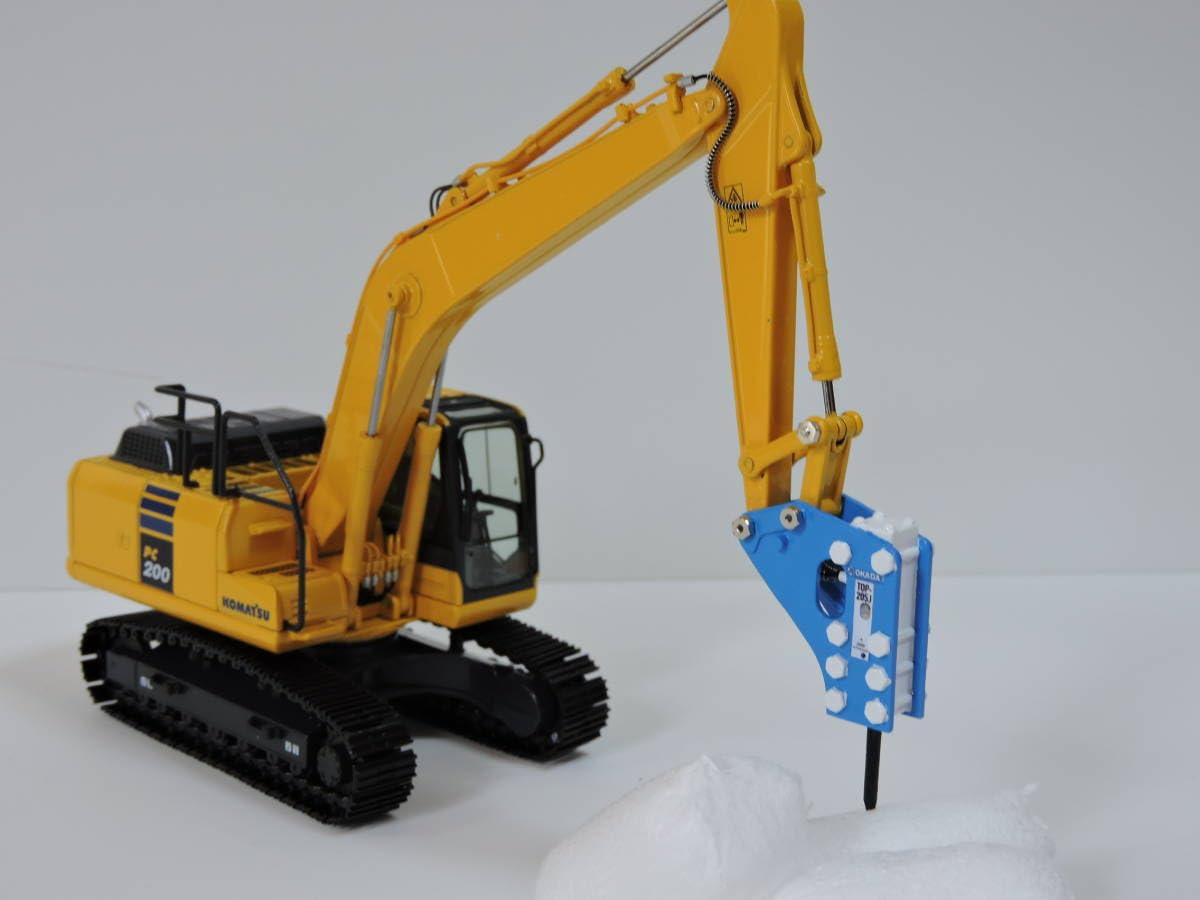 Amazon.co.jp: 1/50 アタッチメント 油圧ブレーカー top-205j