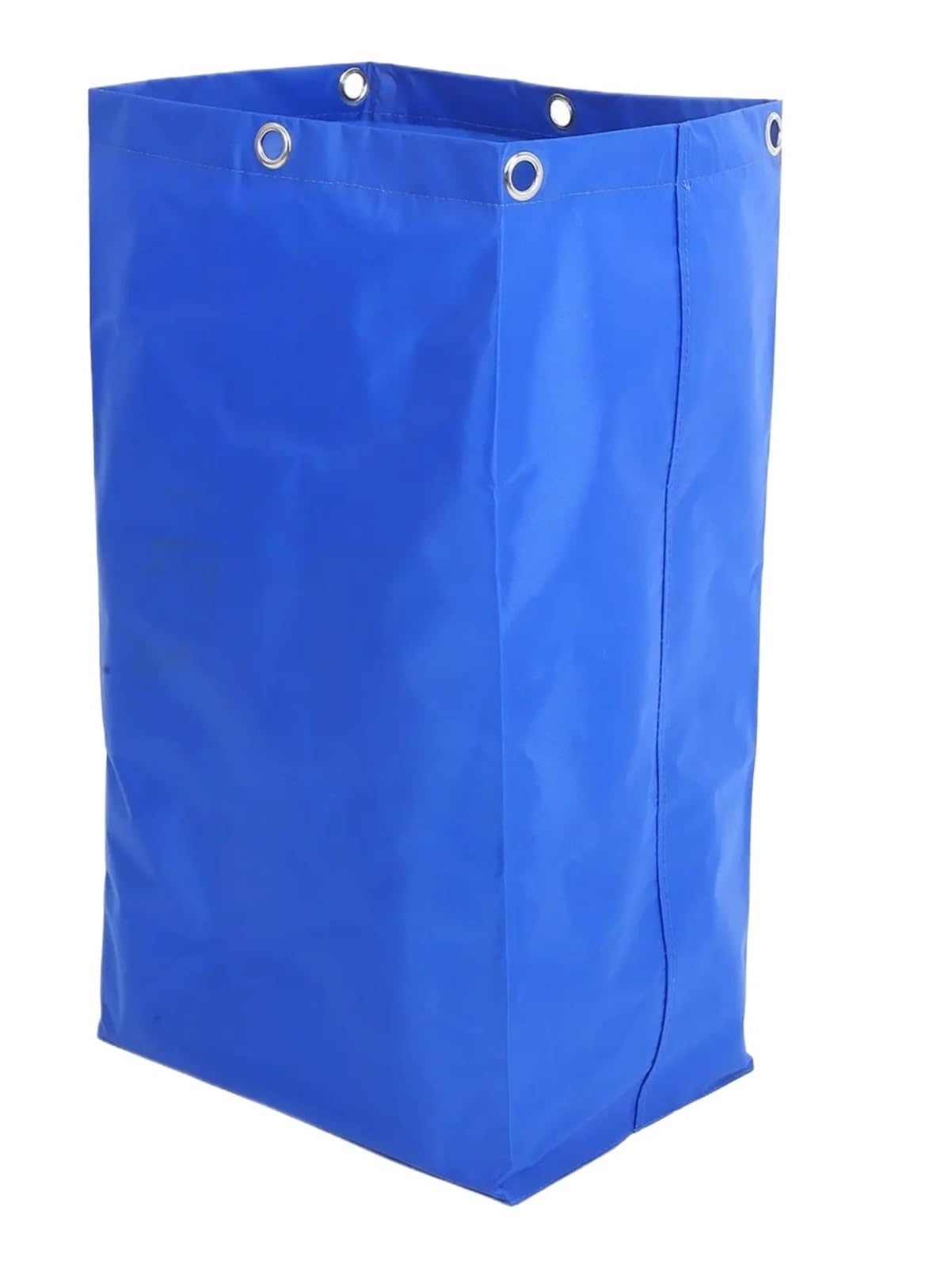 2pcs Extra Large Canvas Cleaning Cart Replacement Bags - Durable Utility Storage Solution for Housekeeping and Janitorial Supplies