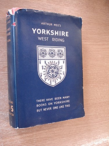 Yorkshire: West Riding B003U2KKCS Book Cover