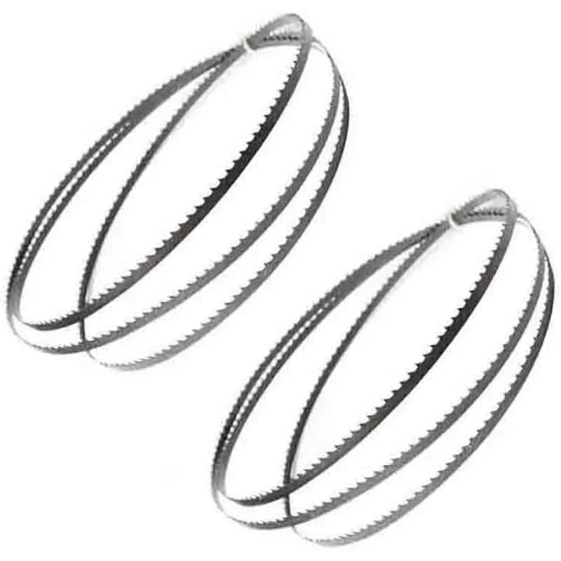 1 szt. 1400 mm x 6,35 mm x 0,35 mm 6-zębowa taśmowa piła do drewna, 6-zębowa krzywoliniowa piła do cięcia, brzeszczoty do pił taśmowych do obróbki drewna