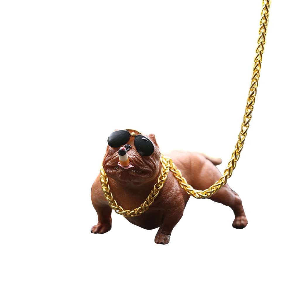 Amazon｜ikasus カーダッシュボードオーナメント いじめ犬オーナメント