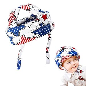 Baby Safety Helmet, Infant Baby Head Protector, Adjustable Protection Cap for Toddler Infant, Baby Crawling Walking…